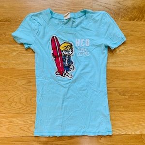 Hollister Tee in Light Blue